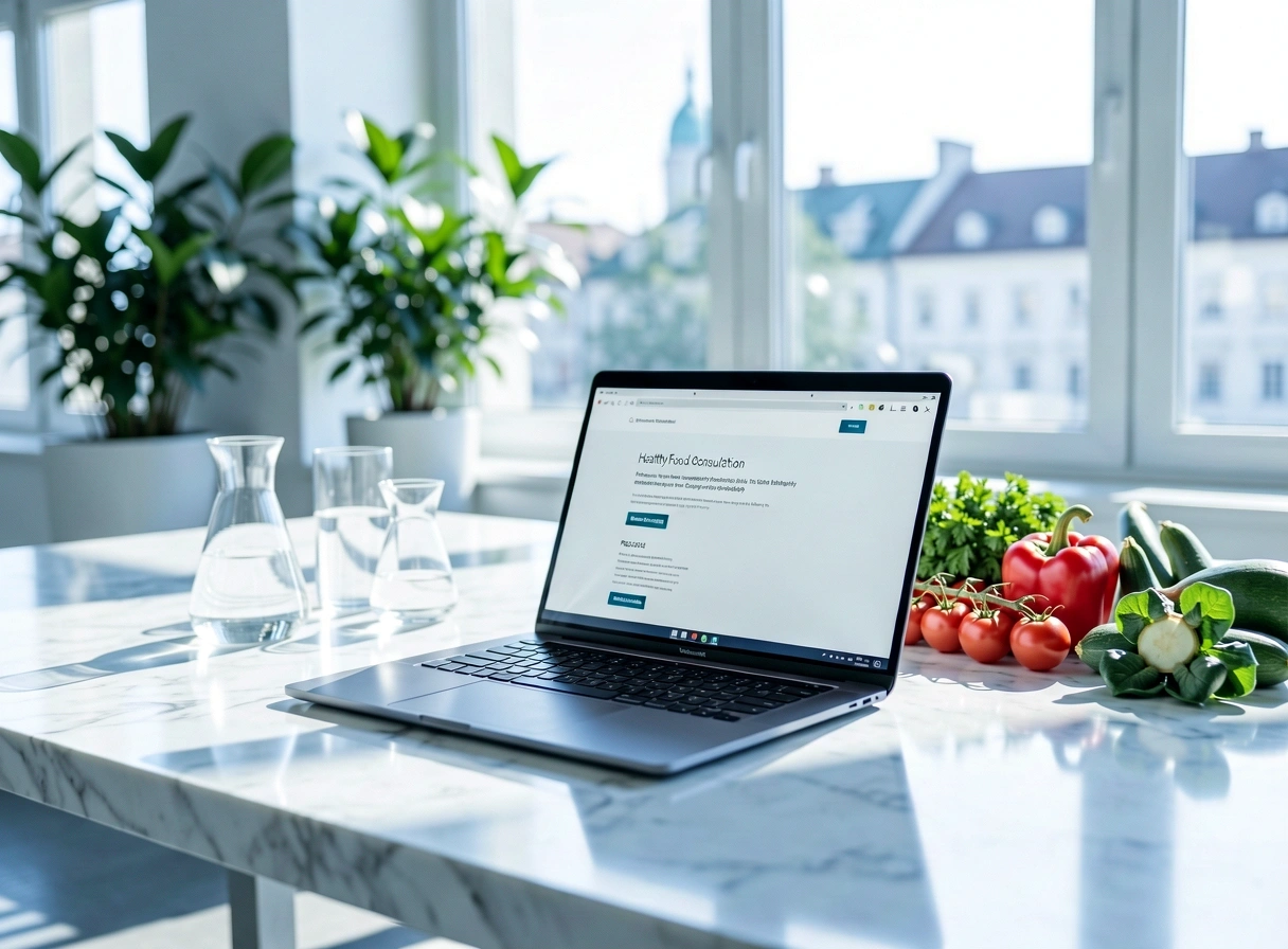 Minimalistisches Interieur von NutriPlan München